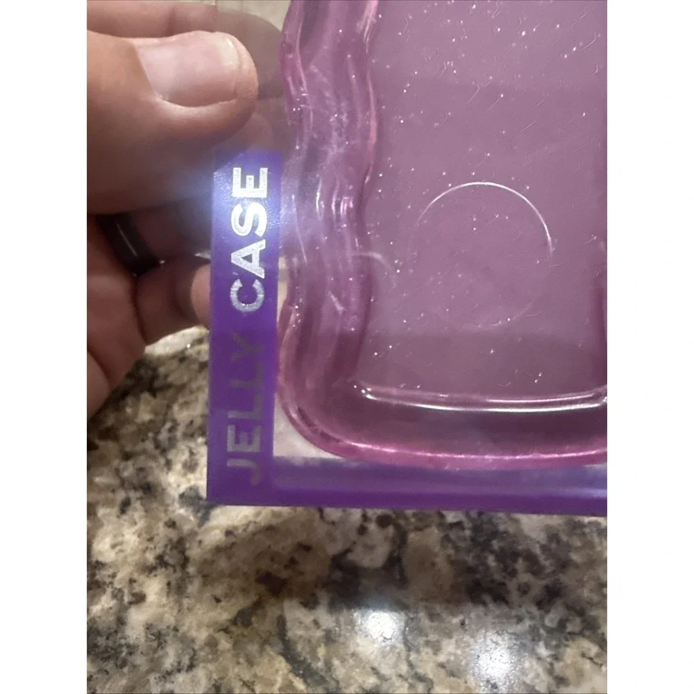 NEW NeeDoh Jelly Phone Case Pink iPhone 16e 15 14 13 Squishy Viral Sensory Cover